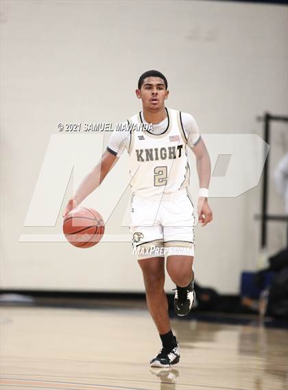Thumbnail 2 in Knight vs La Canada (6th Annual West Valley Varsity Basketball Tip-off Classic) photogallery.