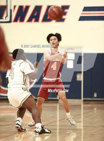 Thumbnail 3 in Knight vs La Canada (6th Annual West Valley Varsity Basketball Tip-off Classic) photogallery.