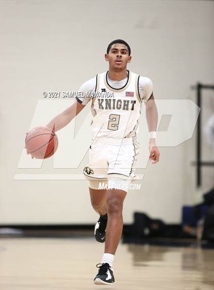 Thumbnail 3 in Knight vs La Canada (6th Annual West Valley Varsity Basketball Tip-off Classic) photogallery.