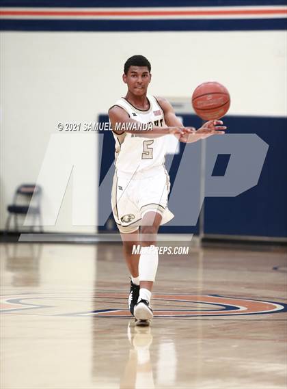 Thumbnail 1 in Knight vs La Canada (6th Annual West Valley Varsity Basketball Tip-off Classic) photogallery.