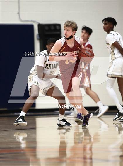 Thumbnail 1 in Knight vs La Canada (6th Annual West Valley Varsity Basketball Tip-off Classic) photogallery.