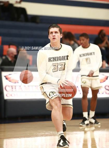 Thumbnail 1 in Knight vs La Canada (6th Annual West Valley Varsity Basketball Tip-off Classic) photogallery.