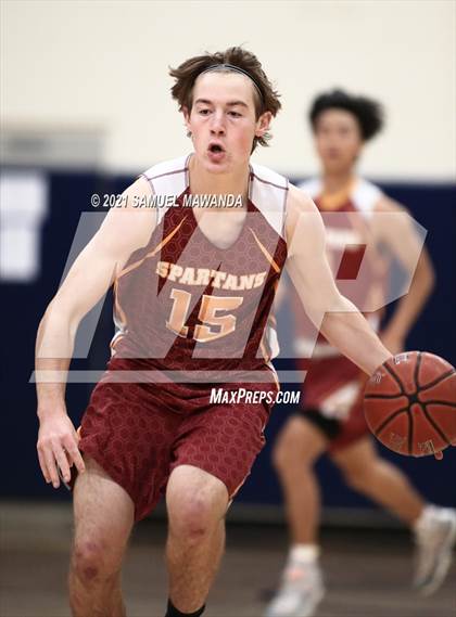 Thumbnail 2 in Knight vs La Canada (6th Annual West Valley Varsity Basketball Tip-off Classic) photogallery.
