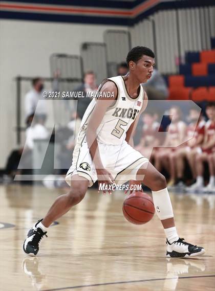 Thumbnail 2 in Knight vs La Canada (6th Annual West Valley Varsity Basketball Tip-off Classic) photogallery.