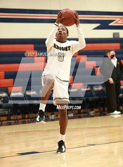 Thumbnail 1 in Knight vs La Canada (6th Annual West Valley Varsity Basketball Tip-off Classic) photogallery.