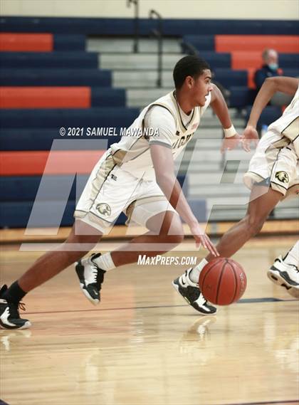 Thumbnail 2 in Knight vs La Canada (6th Annual West Valley Varsity Basketball Tip-off Classic) photogallery.