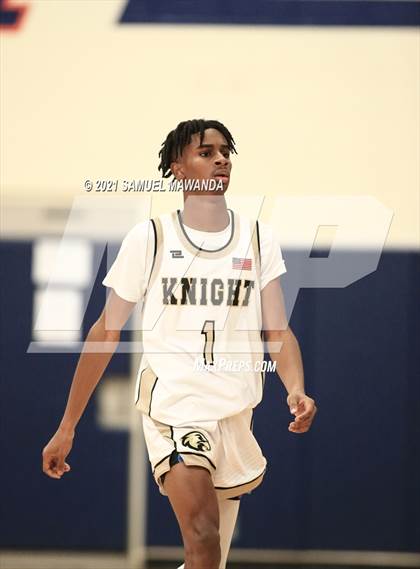 Thumbnail 1 in Knight vs La Canada (6th Annual West Valley Varsity Basketball Tip-off Classic) photogallery.