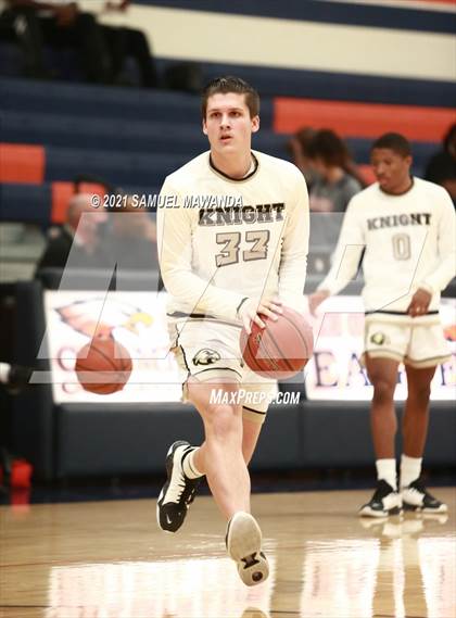 Thumbnail 3 in Knight vs La Canada (6th Annual West Valley Varsity Basketball Tip-off Classic) photogallery.