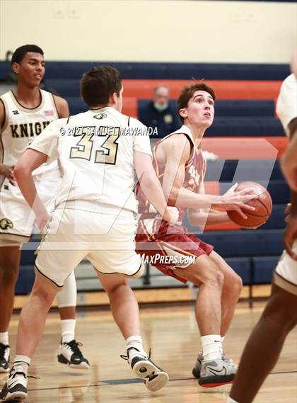 Thumbnail 2 in Knight vs La Canada (6th Annual West Valley Varsity Basketball Tip-off Classic) photogallery.