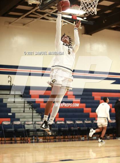 Thumbnail 2 in Knight vs La Canada (6th Annual West Valley Varsity Basketball Tip-off Classic) photogallery.