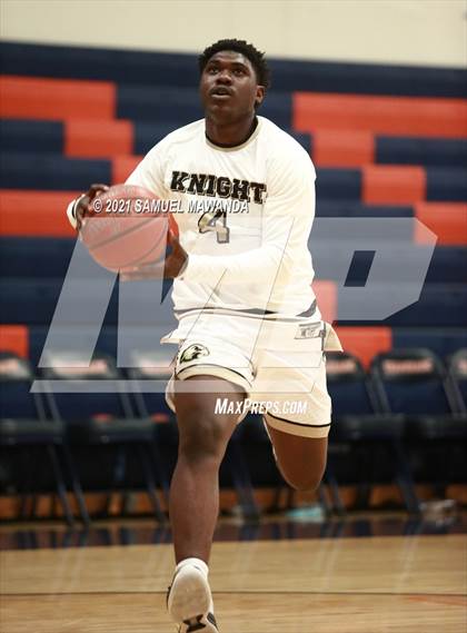 Thumbnail 1 in Knight vs La Canada (6th Annual West Valley Varsity Basketball Tip-off Classic) photogallery.