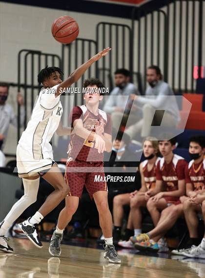Thumbnail 2 in Knight vs La Canada (6th Annual West Valley Varsity Basketball Tip-off Classic) photogallery.