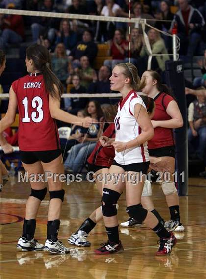 Thumbnail 2 in Falconer vs LeRoy (NYSPHSAA Class C Regional Semifinal) photogallery.