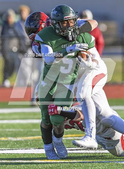 Thumbnail 3 in Patchogue-Medford @ William Floyd (Class A Semifinal) photogallery.