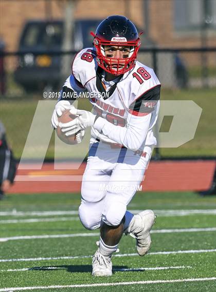 Thumbnail 3 in Patchogue-Medford @ William Floyd (Class A Semifinal) photogallery.