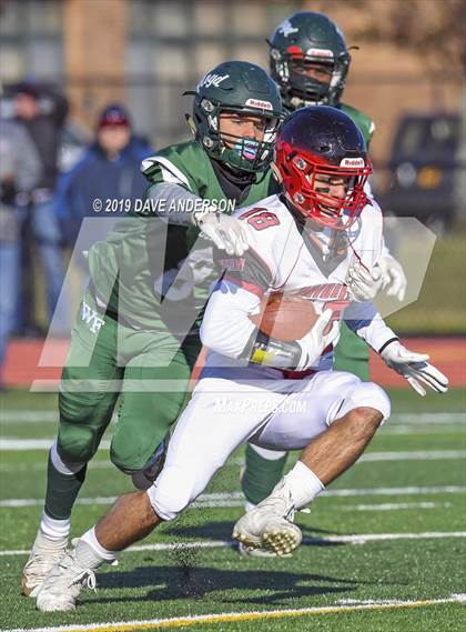 Thumbnail 2 in Patchogue-Medford @ William Floyd (Class A Semifinal) photogallery.