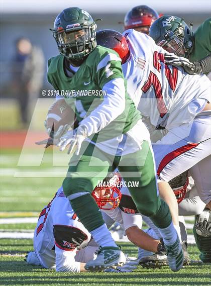 Thumbnail 3 in Patchogue-Medford @ William Floyd (Class A Semifinal) photogallery.