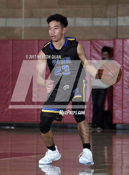 Thumbnail 1 in Oak Park vs. Gahr (Ryse Williams/Pac Shores Tournament) photogallery.
