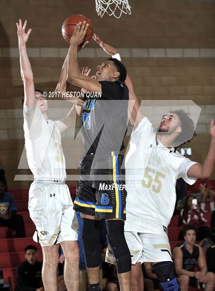 Thumbnail 1 in Oak Park vs. Gahr (Ryse Williams/Pac Shores Tournament) photogallery.