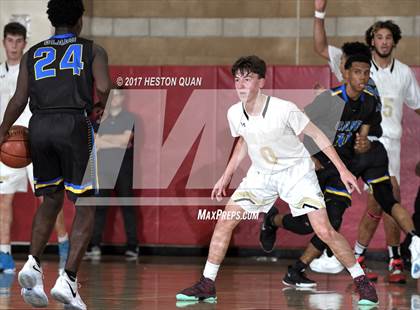 Thumbnail 2 in Oak Park vs. Gahr (Ryse Williams/Pac Shores Tournament) photogallery.