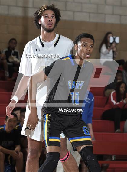Thumbnail 2 in Oak Park vs. Gahr (Ryse Williams/Pac Shores Tournament) photogallery.