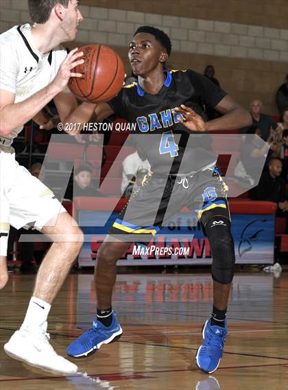 Thumbnail 1 in Oak Park vs. Gahr (Ryse Williams/Pac Shores Tournament) photogallery.