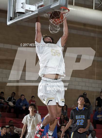Thumbnail 1 in Oak Park vs. Gahr (Ryse Williams/Pac Shores Tournament) photogallery.