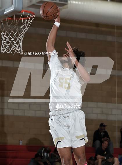Thumbnail 2 in Oak Park vs. Gahr (Ryse Williams/Pac Shores Tournament) photogallery.