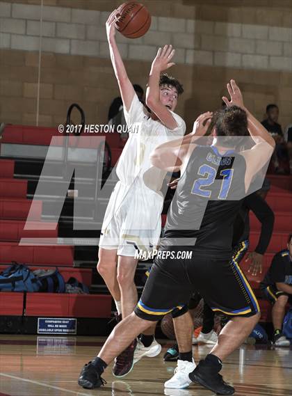 Thumbnail 3 in Oak Park vs. Gahr (Ryse Williams/Pac Shores Tournament) photogallery.