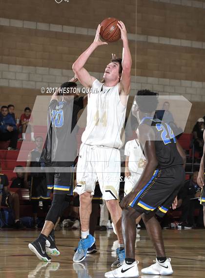 Thumbnail 2 in Oak Park vs. Gahr (Ryse Williams/Pac Shores Tournament) photogallery.
