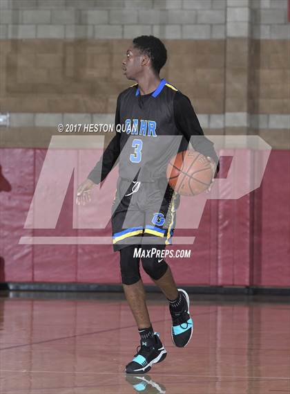 Thumbnail 2 in Oak Park vs. Gahr (Ryse Williams/Pac Shores Tournament) photogallery.