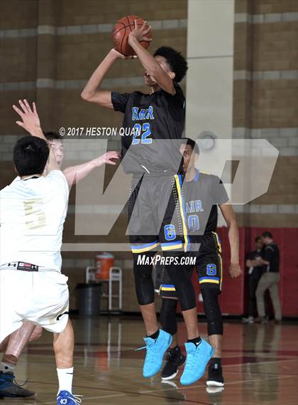 Thumbnail 3 in Oak Park vs. Gahr (Ryse Williams/Pac Shores Tournament) photogallery.