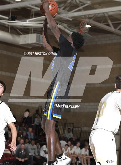 Thumbnail 3 in Oak Park vs. Gahr (Ryse Williams/Pac Shores Tournament) photogallery.