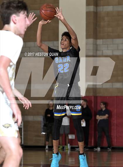 Thumbnail 1 in Oak Park vs. Gahr (Ryse Williams/Pac Shores Tournament) photogallery.