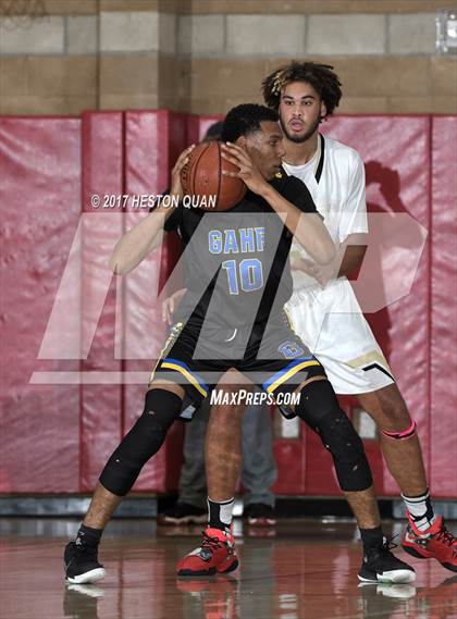 Thumbnail 3 in Oak Park vs. Gahr (Ryse Williams/Pac Shores Tournament) photogallery.