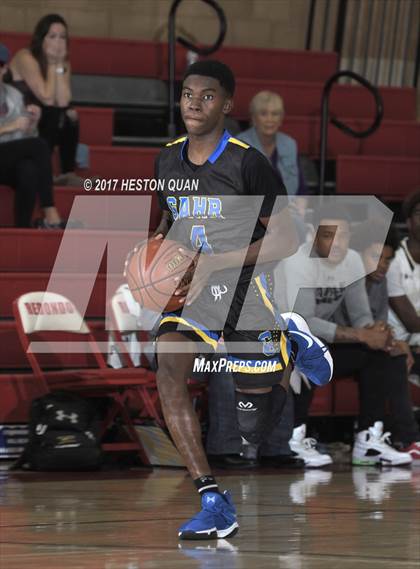 Thumbnail 2 in Oak Park vs. Gahr (Ryse Williams/Pac Shores Tournament) photogallery.