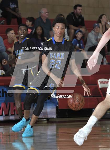 Thumbnail 3 in Oak Park vs. Gahr (Ryse Williams/Pac Shores Tournament) photogallery.