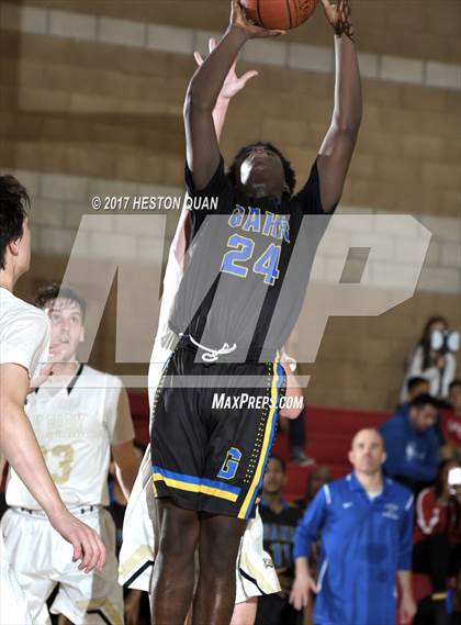 Thumbnail 2 in Oak Park vs. Gahr (Ryse Williams/Pac Shores Tournament) photogallery.