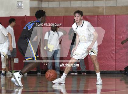 Thumbnail 3 in Oak Park vs. Gahr (Ryse Williams/Pac Shores Tournament) photogallery.