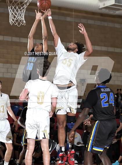 Thumbnail 2 in Oak Park vs. Gahr (Ryse Williams/Pac Shores Tournament) photogallery.