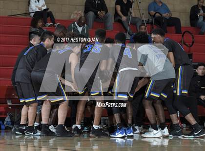 Thumbnail 2 in Oak Park vs. Gahr (Ryse Williams/Pac Shores Tournament) photogallery.