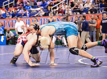Thumbnail 1 in NCHSAA Individual Wrestling 4A Semifinals photogallery.