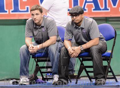 Thumbnail 1 in NCHSAA Individual Wrestling 4A Semifinals photogallery.