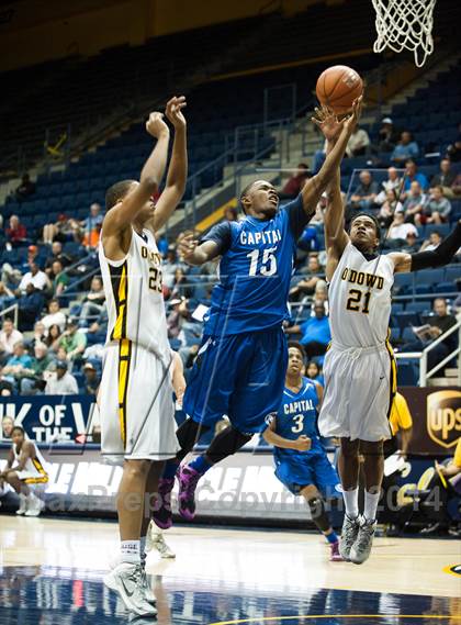 Thumbnail 2 in Bishop O'Dowd vs. Capital Christian (MaxPreps MLK Classic) photogallery.