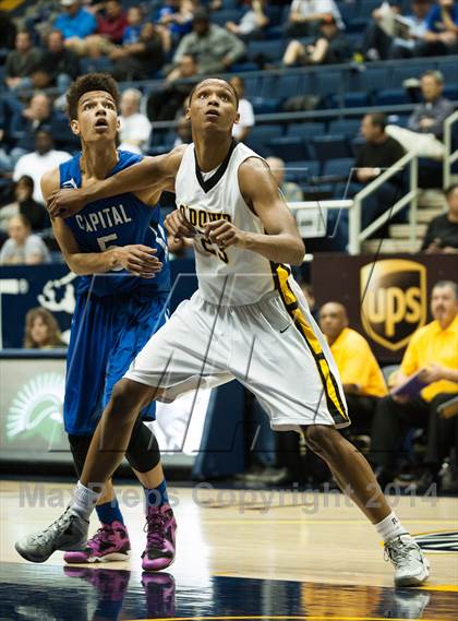 Thumbnail 1 in Bishop O'Dowd vs. Capital Christian (MaxPreps MLK Classic) photogallery.
