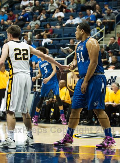 Thumbnail 3 in Bishop O'Dowd vs. Capital Christian (MaxPreps MLK Classic) photogallery.