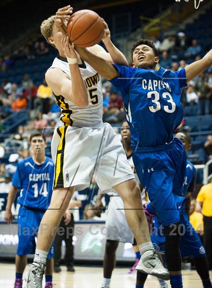 Thumbnail 1 in Bishop O'Dowd vs. Capital Christian (MaxPreps MLK Classic) photogallery.
