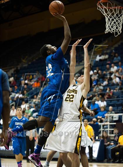 Thumbnail 2 in Bishop O'Dowd vs. Capital Christian (MaxPreps MLK Classic) photogallery.