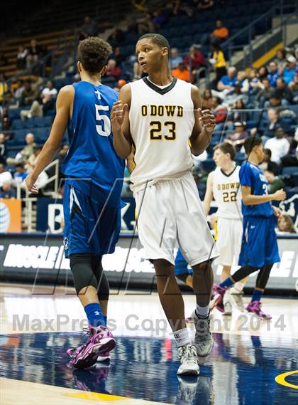 Thumbnail 2 in Bishop O'Dowd vs. Capital Christian (MaxPreps MLK Classic) photogallery.