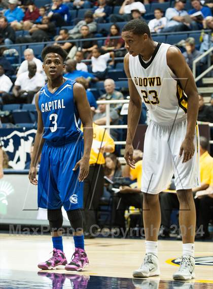 Thumbnail 3 in Bishop O'Dowd vs. Capital Christian (MaxPreps MLK Classic) photogallery.